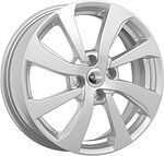 КиК КС893 6x16 4x100 ET 49 Dia 54.1 Сильвер КиК КС893 6x16 4x100 ET 49 Dia 54.1 Сильвер