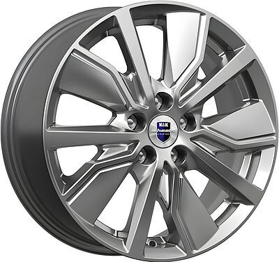 КиК kik 6.5x16 5x112 ET 46 Dia 57.1 дарк платинум