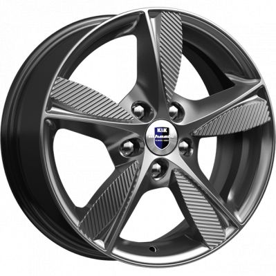 КиК Кинезис 6.5x16 5x115 ET 41 Dia 70.2 дарк платинум