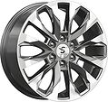 КиК КР007 Haval H9 8x20 6x139.7 ET 42 Dia 75.1 Diamond Gloss Graphite