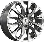 КиК КР007 Haval H9 8x20 6x139.7 ET 42 Dia 75.1 Diamond Gloss Graphite