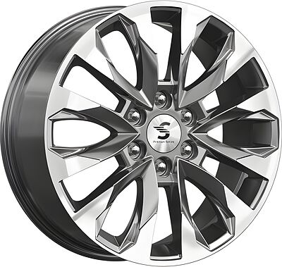 КиК КР007 Haval H9 8x20 6x139.7 ET 42 Dia 75.1 Diamond Gloss Graphite