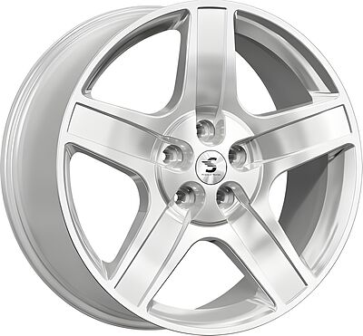 КиК КР008 Santa Fe 8.5x20 5x114.3 ET 47 Dia 67.1 Elite Silver