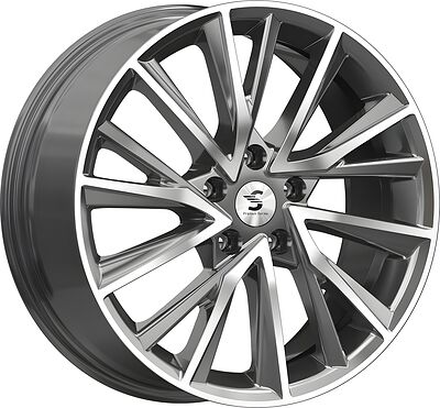 КиК КР010 Kodiaq 7.5x18 5x112 ET 40 Dia 57.1 Diamond Gloss Graphite