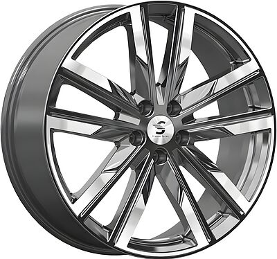 КиК КР014 20_BMW 8x20 5x112 ET 27 Dia 66.6 сильвер