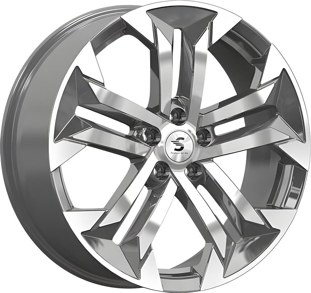 КиК КР014 Haval Dargo 8x20 5x114.3 ET 40 Dia 66.6 Diamond Gloss Graphite