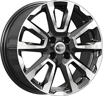КиК КС1026 16_Vesta 6.5x16 4x100 ET 43 Dia 60.1 алмаз черный