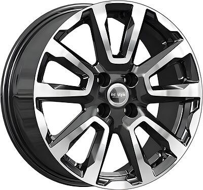 КиК КС1026 ZV 6x16 4x100 ET 41 Dia 60 алмаз черный