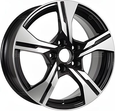 КиК КС1053 ZV 16_Taos 6.5x16 5x112 ET 43 Dia 57.1 алмаз черный