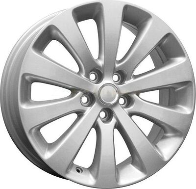 КиК КС476 (Astra J) 6.5x16 5x110 ET 39 Dia 65.1 алмаз аргентум