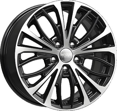 КиК КС873 ZV 17_KIA Optima JF 7.5x17 5x112 ET 47 Dia 57.1 алмаз черный