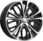 КиК КС873 ZV 17_Mazda 6 7.5x17 5x114.3 ET 50 Dia 67.1 алмаз черный