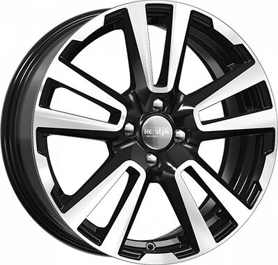 КиК КС874 17_Vesta Cross 6x17 4x100 ET 43 Dia 60 алмаз черный