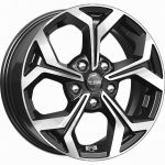 КиК КС878 ZV 16_Jetta 6.5x16 5x112 ET 50 Dia 57.1 алмаз черный