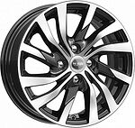 КиК КС882 ZV 15_XRAY 6x15 4x100 ET 37 Dia 60.1 алмаз черный