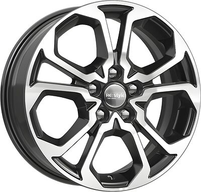 КиК КС892 17_Arkana 6x17 5x114 ET 50 Dia 60 алмаз черный