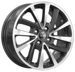 КиК КС899 15_Granta FL 6x15 4x100 ET 36 Dia 60.1 алмаз черный