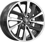 КиК КС899 6x15 4x100 ET 40 Dia 60.1 Алмаз черный