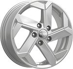 КиК КС979 Creta SU 6x16 5x112 ET 43 Dia 57.1 сильвер