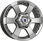 КиК М56 7x16 6x139.7 ET 38 Dia 100.1 дарк платинум