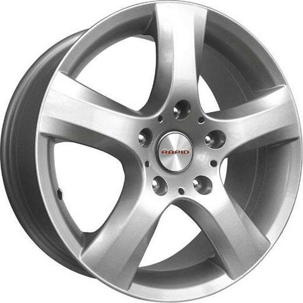 КиК Магма 7.5x17 5x120 ET 55 Dia 65.1 сильвер