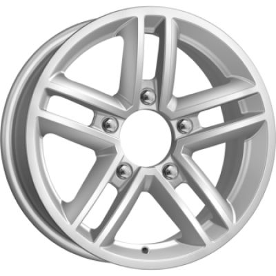 КиК Медео 6.5x16 5x139.7 ET 40 Dia 98.5 сильвер