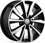 КиК Nissan KC508 КС974 6.5x16 5x112 ET 43 Dia 57.1 алмаз черный