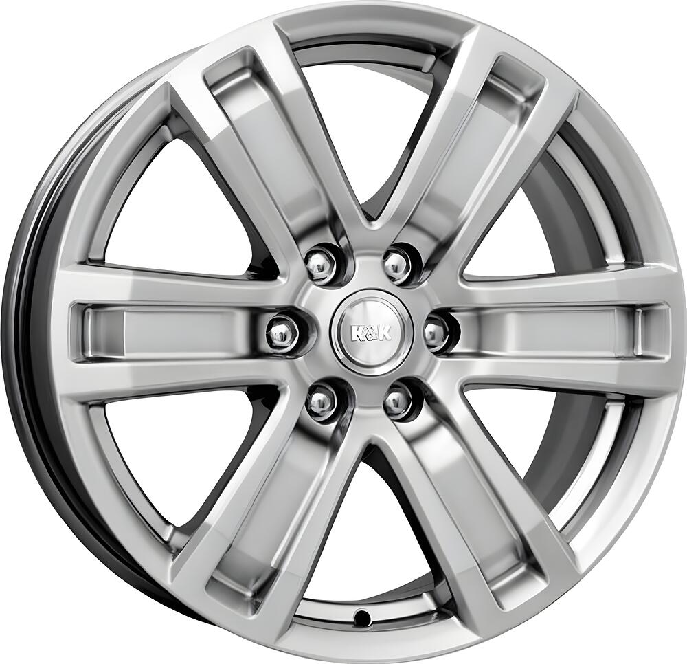 КиК R7 Рольф 7x16 6x127 ET 38 Dia 77.9 сильвер