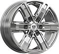 КиК R8 7.5x17 6x139.7 ET 25 Dia 106.1 дарк платинум