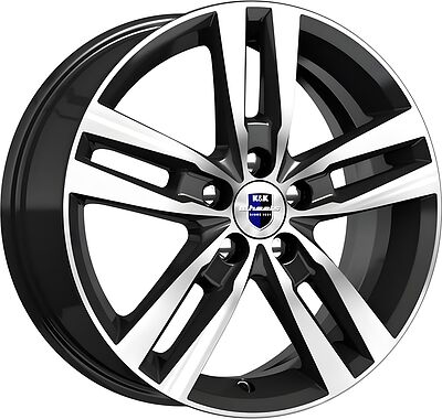 КиК Rassvet 6.5x16 5x105 ET 38 Dia 56.6 алмаз черный