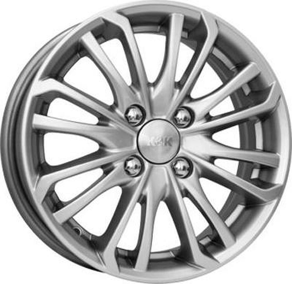 КиК Римэкс 5.5x14 4x100 ET 43 Dia 60.1 сильвер