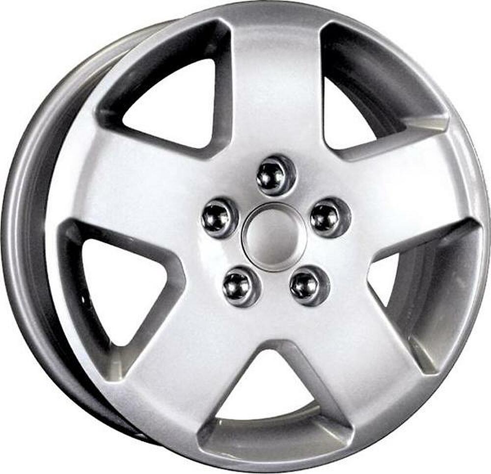 КиК С-Max 6x15 5x108 ET 52.5 Dia 63.3 сильвер