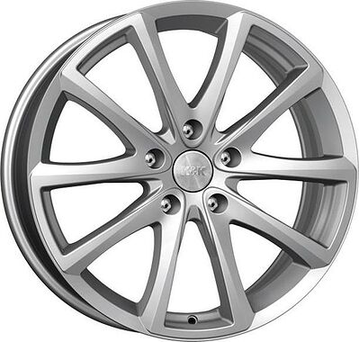 КиК Сансара 8.5x18 5x114.3 ET 35 Dia 67.1 сильвер