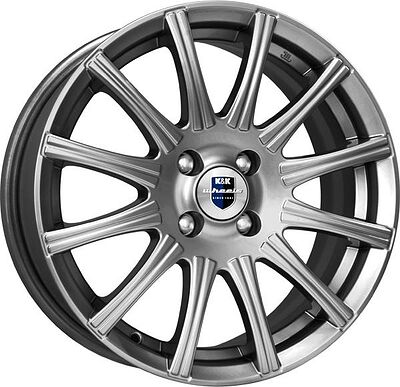 КиК Сиеста 5x13 3x98 ET 35 Dia 60.2 дарк платинум