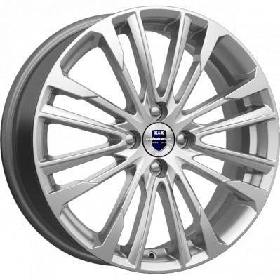 КиК Сильверстоун 6.5x17 4x98 ET 35 Dia 58.5 сильвер