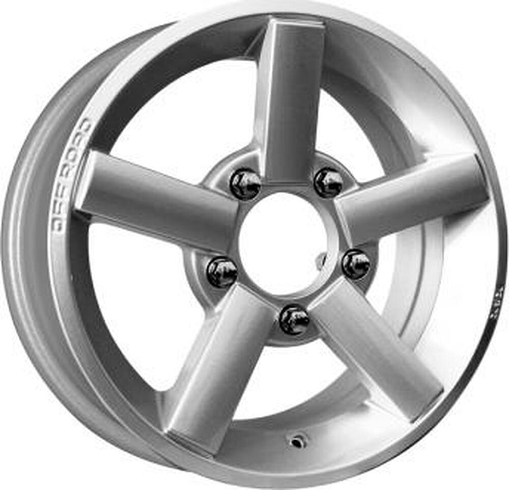 КиК Титан-Тех 6.5x16 5x139.7 ET 40 Dia 98.1 сильвер