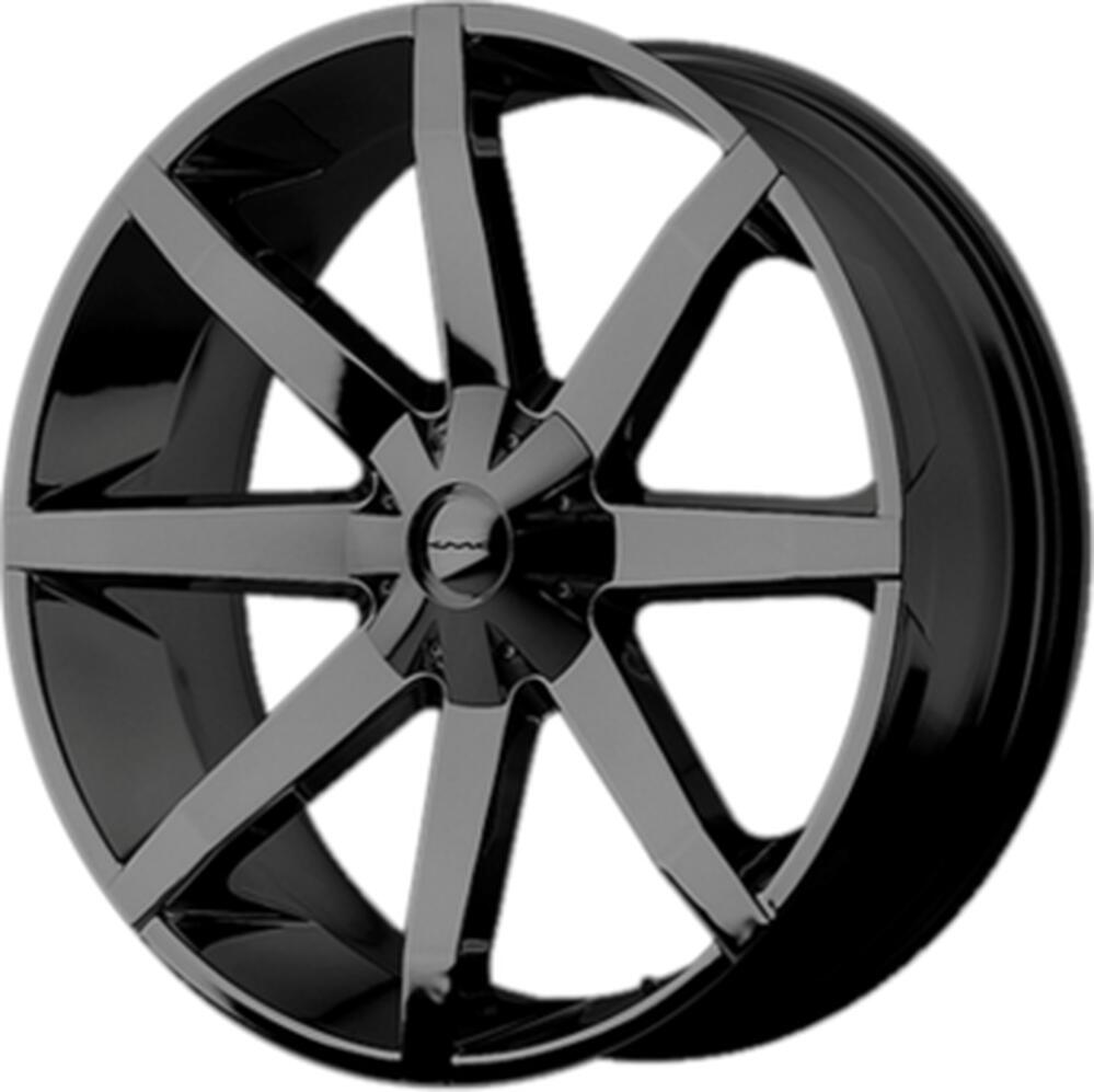 KMC KM651 9.5x22 5x150 ET 38 Dia 110 Black
