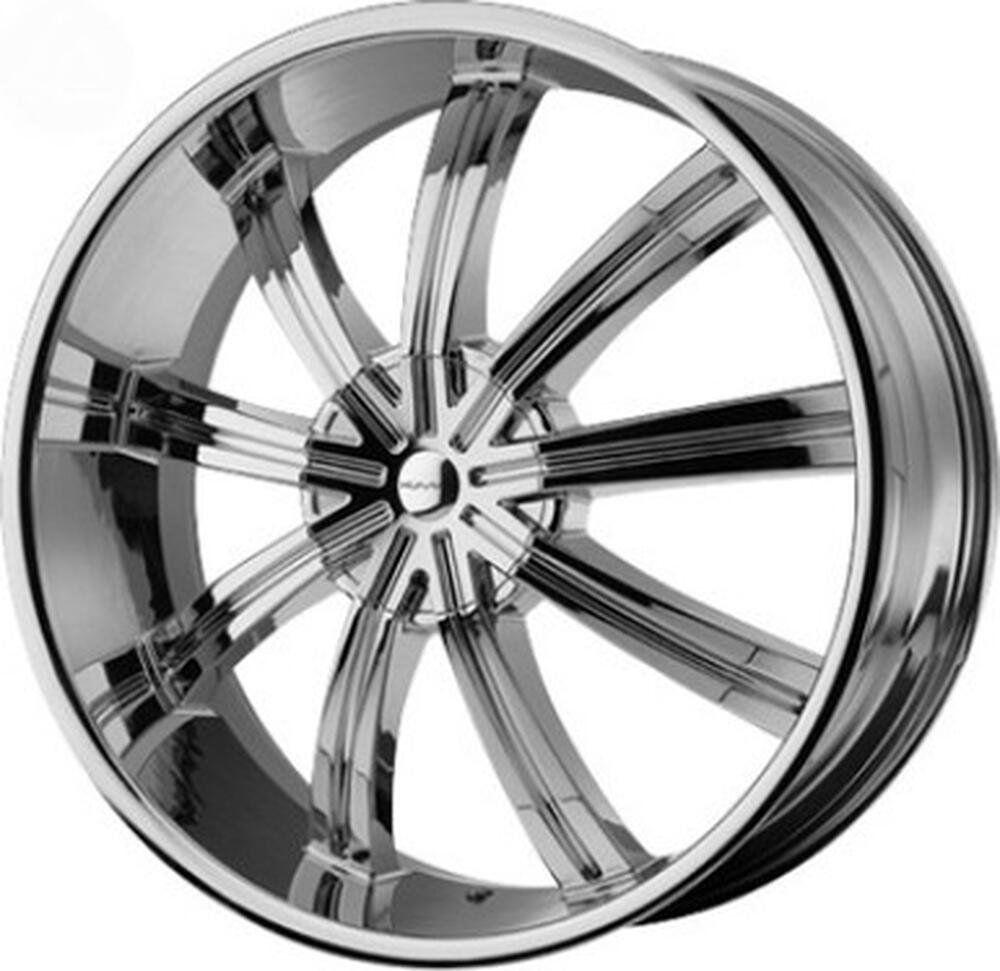 KMC KM672 8.5x20 6x135 ET 38 Dia 100.5 Chrome