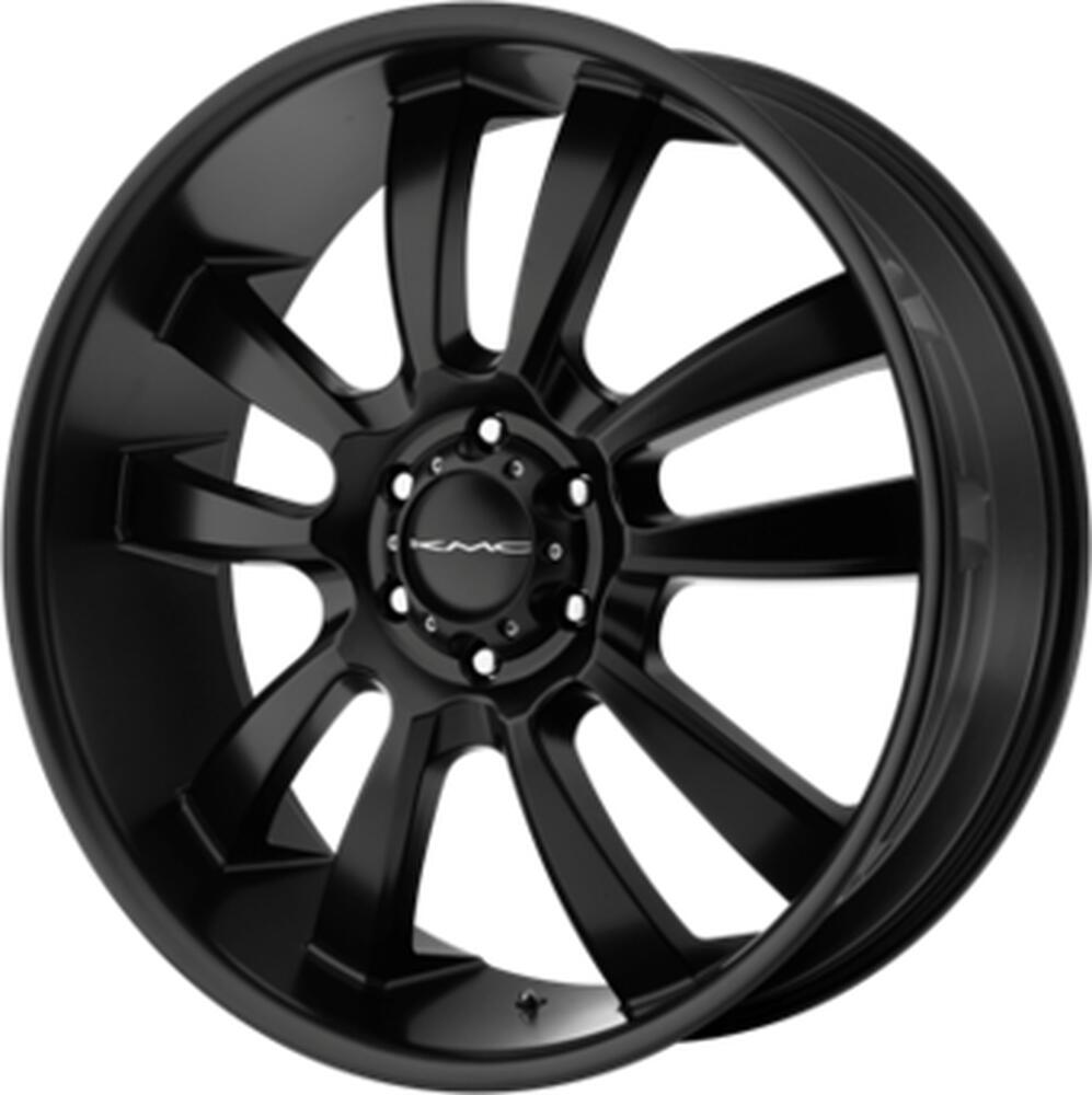 KMC KM673 8x18 6x139 ET 35 Dia 100 Black