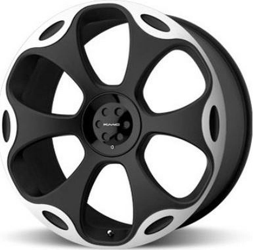 KMC Zero 8.5x20 6x135 ET 35 Dia 100 Black