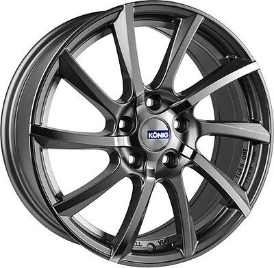 Konig SK92 7x17 5x114.3 ET 45 Dia 67.1 QSMMFPUP