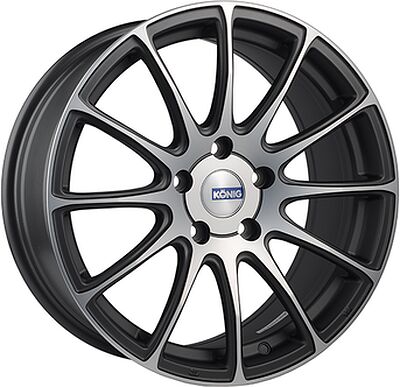 Konig SM11 7.5x17 5x108 ET 45 Dia 63.4 MGMFP