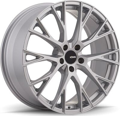 Konig Interflow SP82 8.5x19 5x114.3 ET 40 Dia 67.1 silver