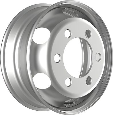 Kronprinz 6/222,25/161/114 6x17 6x222 ET 114 Dia 161 Silver