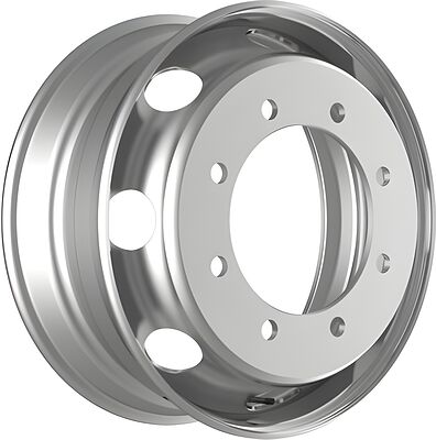 Kronprinz 8/275/221/134 6x19 8x275 ET 134 Dia 221 Silver