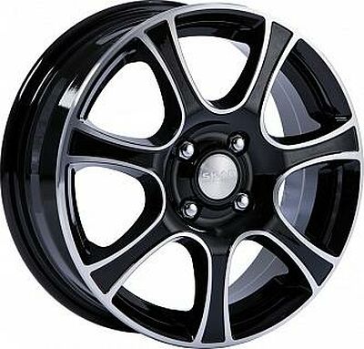 Kronprinz NI 515008 6775 5.5x15 4x100 ET 45 Dia 60.1 black