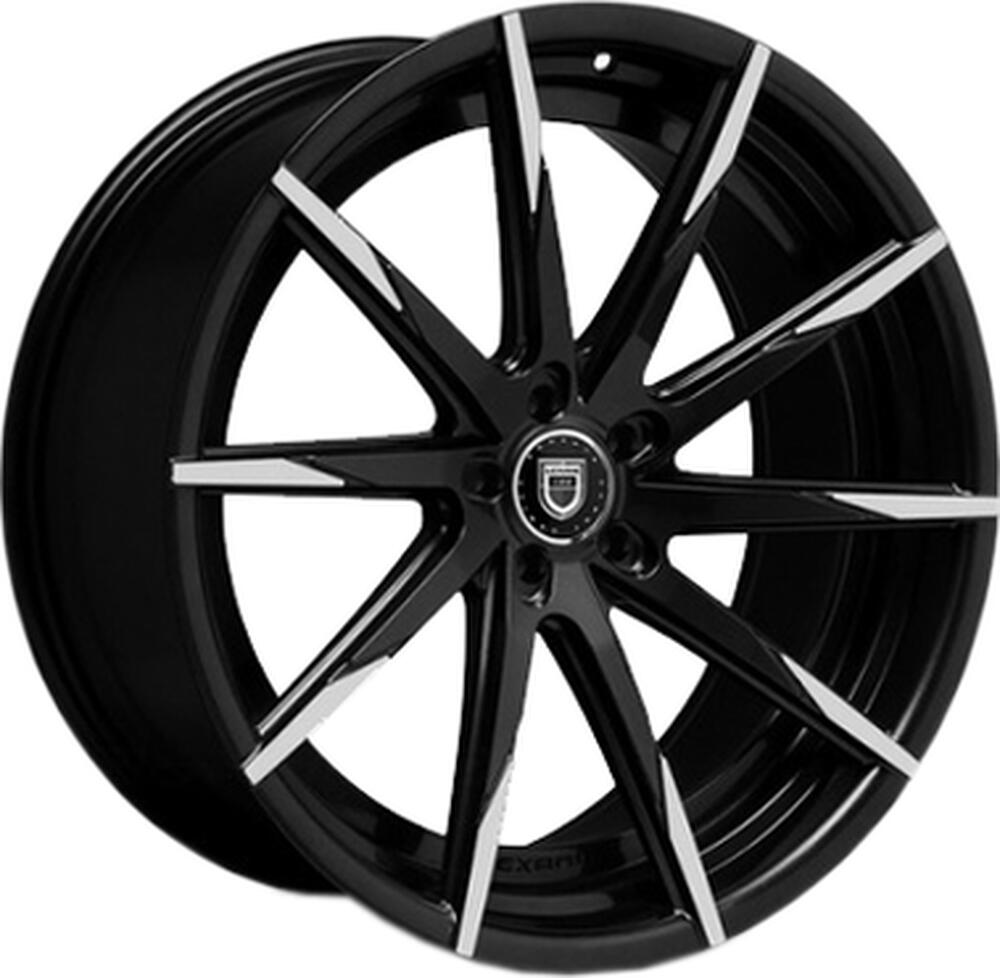 Lexani CSS15 10x24 6x139.7 ET 30 Dia 78.1 Black/Machined TIP