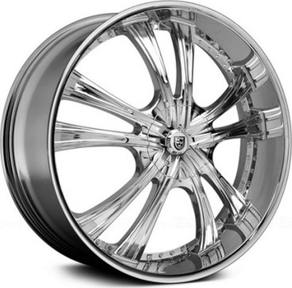 Lexani LSS55 8.5x20 5x120 ET 40 Dia 74.1 Chrome