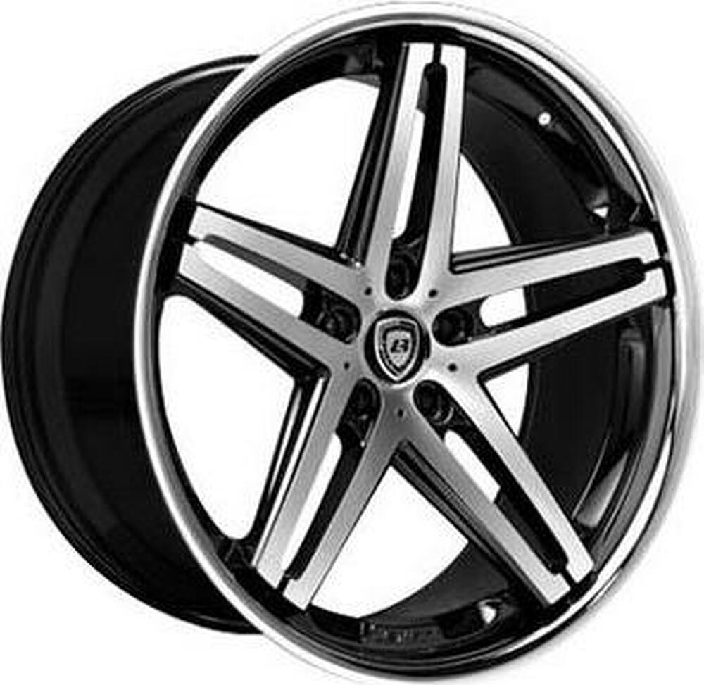 Lexani R5 8x18 5x120 ET 40 Dia 74.1 Flat Black