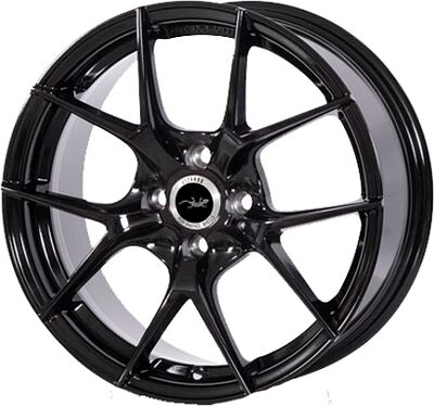 Lizardo XH315 7x16 4x98 ET 35 Dia 58.5 Black